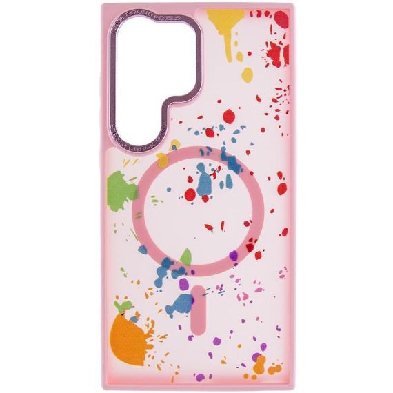 Чехол TPU+PC Flush with Magnetic Fit для Samsung Galaxy S25 Ultra  Baby pink | Зображення 1