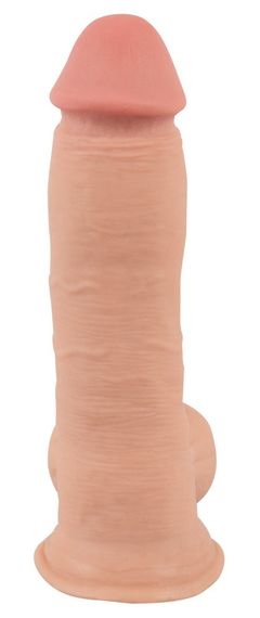 Фалоімітатор - Nature Skin Dildo With Movable Skin, 20 см Sex Aura | Зображення 2