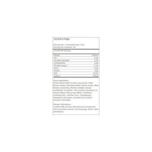 Протеин BSN Syntha-6 EDGE 1750 g /48 servings/ Chocolate Milkshake | Зображення 1