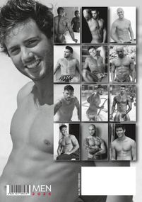 Календар з чоловіками PIN-UP Calendar Soft Men, 2025