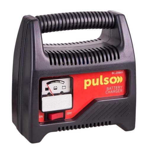 Зарядний пристрій PULSO BC-20865 12V/6A/20-80AHR/стрілковий індикатор | Зображення 2