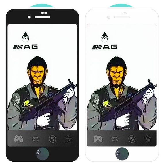 Захисне скло 5D Anti-static Matte (тех.пак) для Apple iPhone 7 / 8 (4.7")