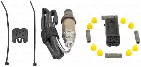 Лямбда-зонд ГАЗ 405 дв./Amulet, BOSCH (4-конт.) (0258986507) (MD337891) | Зображення 4