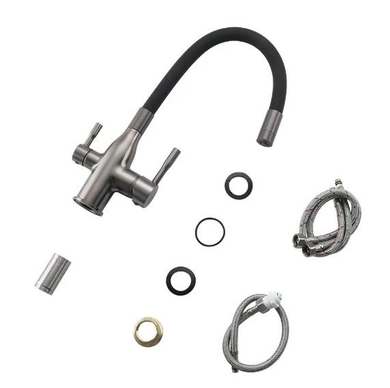 Змішувач для кухні Frap F4396-15 | Зображення 4