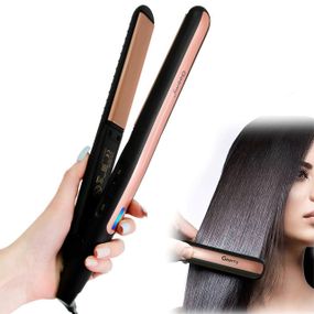 Плойка для вирівнювання волосся GEEMY GM-2955W / Випрямляч з турмаліновим покриттям / Утюжок для волосся