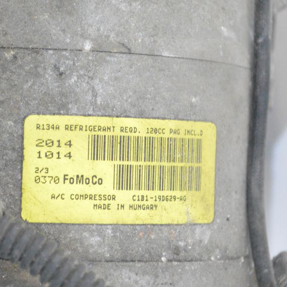 Компресор кондиціонера 1.0 EcoBoost Ford Fiesta Transit B-Max 2012-2024 Компресор кондиціонера Форд Фієста Транзит C1B119D629AG | Зображення 4