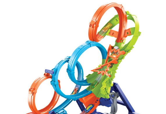 Трек Hot Wheels Action 4-Loop Crash Out: безумные виражи и петли | Зображення 6