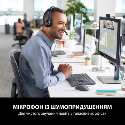 Навушники Logitech H390 (981-000406) (981-000406) | Зображення 1
