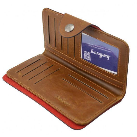 Чоловіче портмоне Baellerry Genuine Leather COK10. NJ-971 Колір: коричневий | Зображення 3