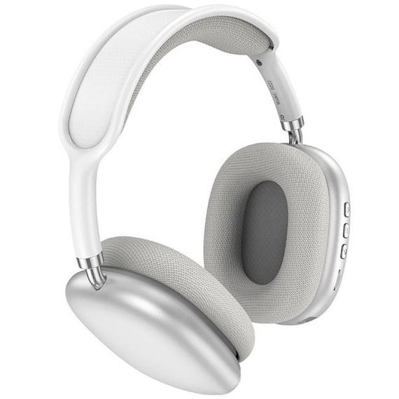 Накладні бездротові навушники Borofone BO22 Elegant Silver | Зображення 1