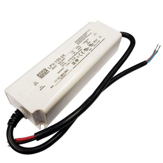Блок живлення Mean Well LPV-150-24 (151.2W 6,3A 24V IP67) Series "LPV"