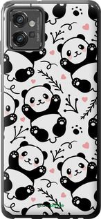 Чохол на Motorola G32 Панди "4318u-2845-2448"