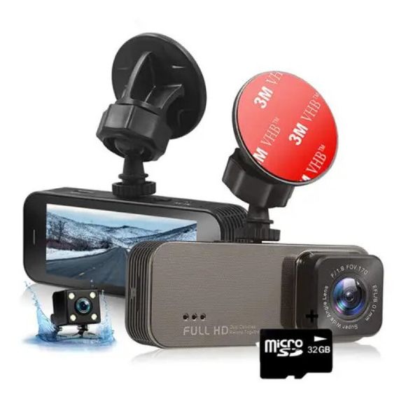 Відеореєстратор з двома камерами Full HD XPRO DVR-T701G+ (42465-DVR-T701G_1109)