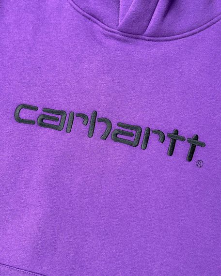 Худі Carhartt WIP Logo Hoodie Purple M | Зображення 1