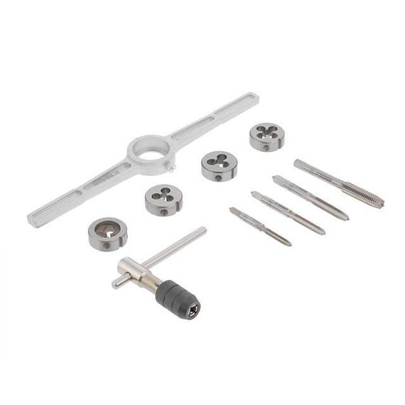 Набір плашок M4-M8 і позначників M4-M8, 10 од INTERTOOL SD-80251