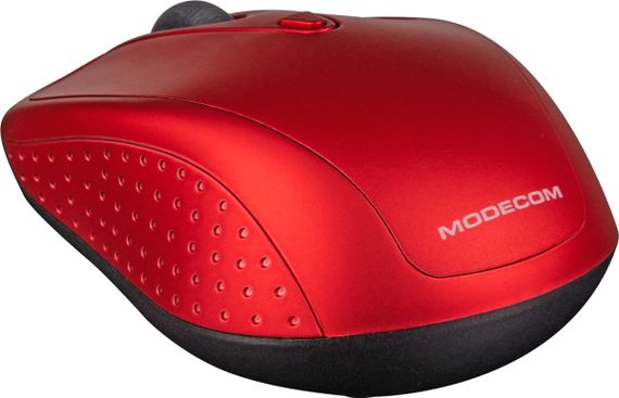 Мишка  Modecom MC-WM4.1, бездротова, 3кн., 1600dpi, нано ресівер, червона | Зображення 2