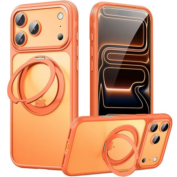 Чохол Ummi Stylish with MagSafe Ring для Apple iPhone 17 Pro (6.3") Orange | Зображення 1