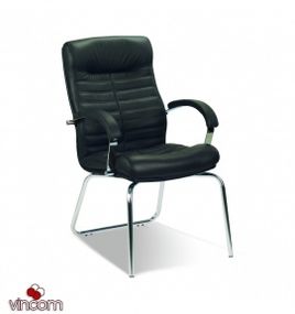 Кресло Новый Стиль ORION steel CFA LB chrome (Экокожа)