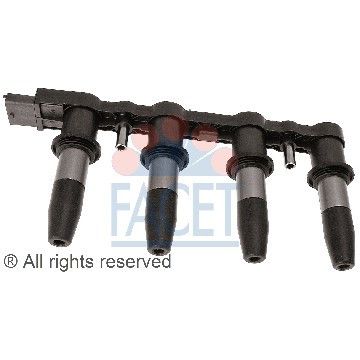 Котушка запалювання Opel Astra/Vectra 1.6/1.8 i/Turbo 00-, 9.6350