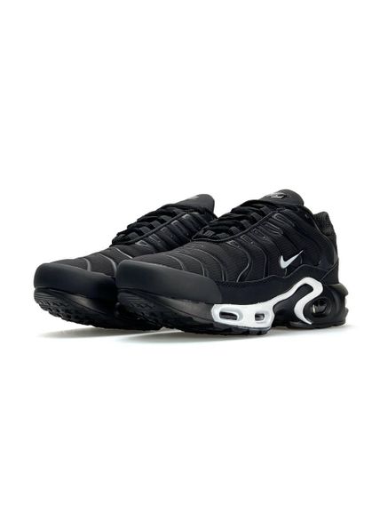 Кросівки Air Max Tn Plus Black White осінь / єврозима / весна | Зображення 2