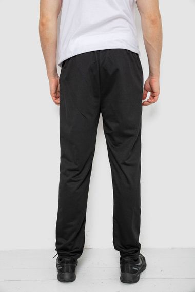 Спорт штани чоловічі, колір чорний, 244RY-418 | Зображення 3