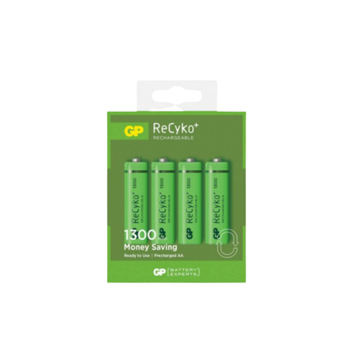 Акумулятор AA/HR06 NiMh 1300 mAh (бл-4шт) GP ReCyko