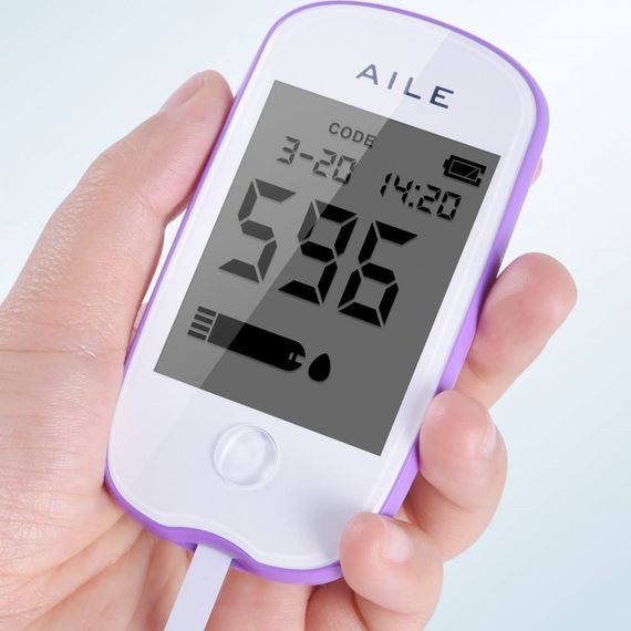 Глюкометр із тест смужками та ланцетами AILE A608