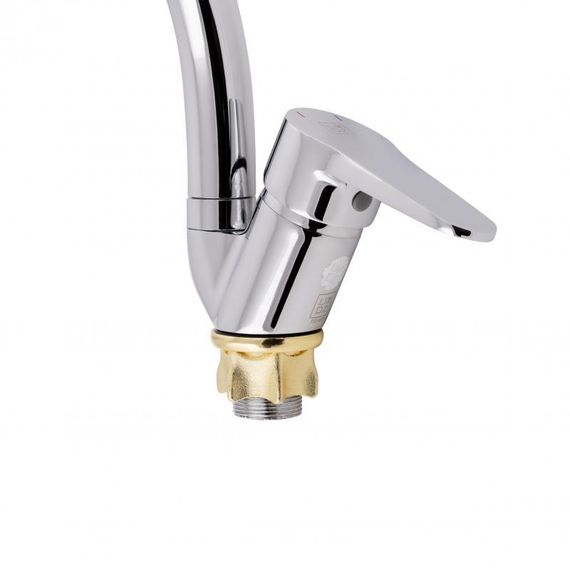 Смеситель для кухни Lidz Nicole 008F (k35) LDNIC008FCRM21877 Chrome | Зображення 2