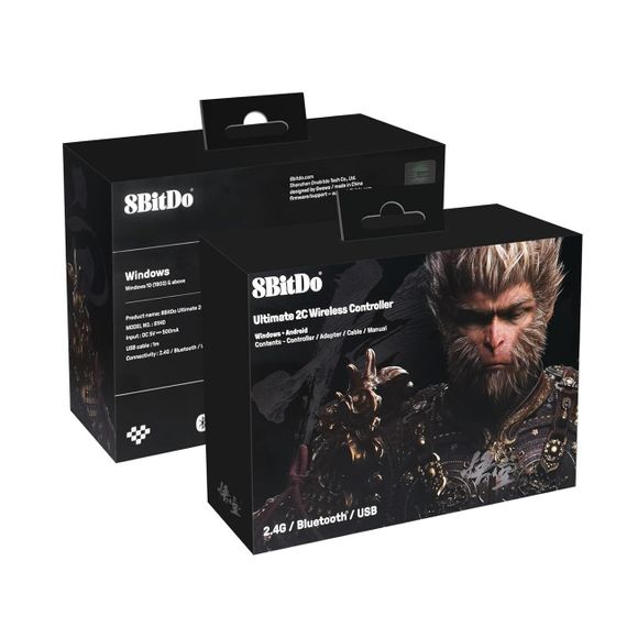 Геймпад 8bitdo Ultimate 2C Black Myth WuKong з ефектом Холла для Windows 10, 11, Android | Зображення 6