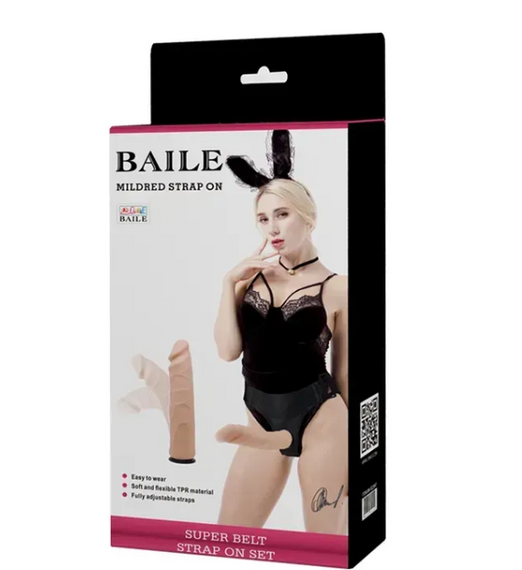 Страпон реалистик с гибким хребтом BW-022047 sexstyle | Зображення 2