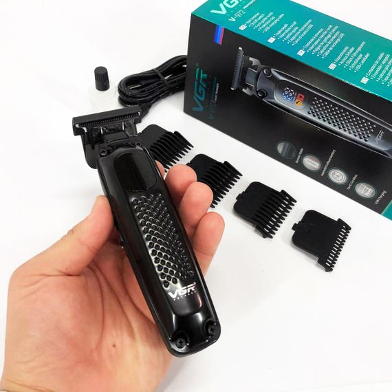 Машинка для стрижки волос с мотором, Универсальная машинка для стрижки головы и бороды HK-93 | Зображення 7