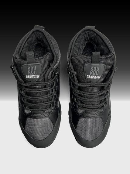 Кросівки зимові The North Face x SOUKUU Glenclyffe Fur All Black захист від морозу, ідеально зимовий прорив сезону 44 28- 28.5 см | Зображення 2