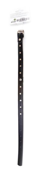 Нашийник зі штучної шкіри з кристалами Fetish Boss Series - Collar Navy Blue Crystal, BS3300118 Sex Aura | Зображення 3