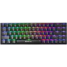 Клавиатура Xtrike ME GK-995W RGB Wireless/Bluetooth UA Black (GK-995WBKUA)