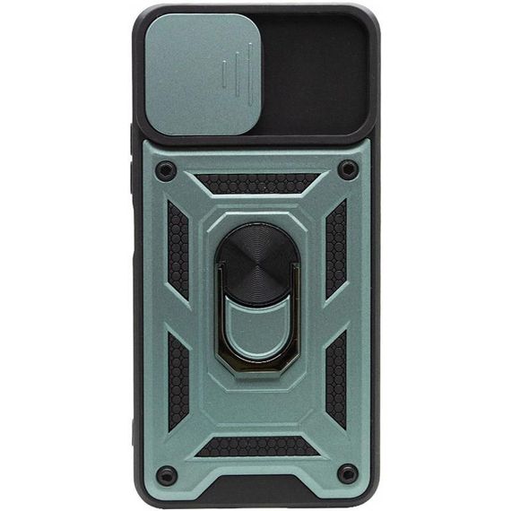 Чохол Ummi Camshield Serge Ring для Xiaomi Mi 11 Lite Зелений | Зображення 1