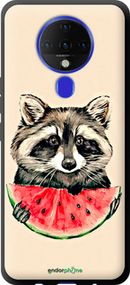 Чохол на Tecno Spark 6 KE7 Єнотик з кавуном "4605b-2418-2448"