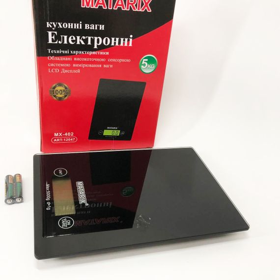Пищевые весы для продуктов Matarix MX-402 5 кг, Весы пищевые кухонные для мелких продуктов AK-24 | Зображення 7