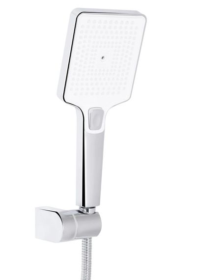 Змішувач для ванни Qtap Presto з душовим гарнітуром Chrome/White QTPRE2601CRW45578 | Зображення 3