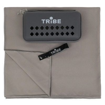 Полотенце Tribe з мікрофібри в чохлі Pocket Towel 75х150 XL Grey (T-LC-0001-XL-grey)
