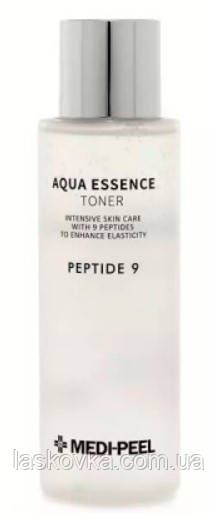 Тонер для обличчя зволожувальний з пептидами Medi-Peel Aqua Essence Peptide 9 Toner, 250 ml | Зображення 1