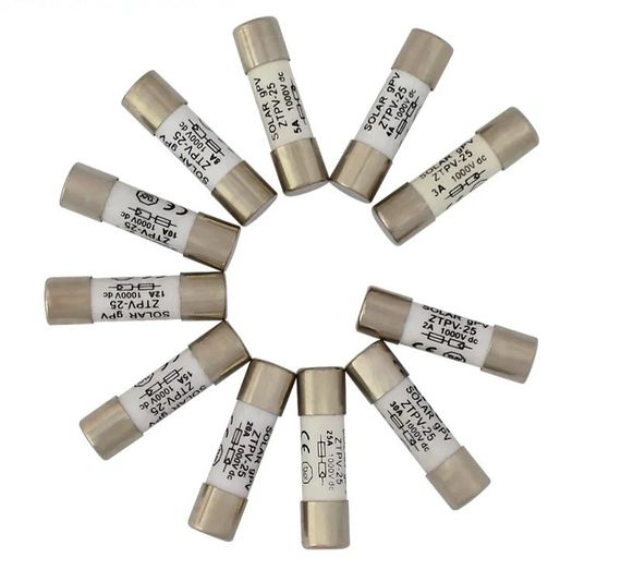 6А Запобіжник DC (є 8А / 10А / 15А / 20А / 25А / 30А) 1000V Solar Fuse PV для захисту сонячної системи LEADER | Зображення 5