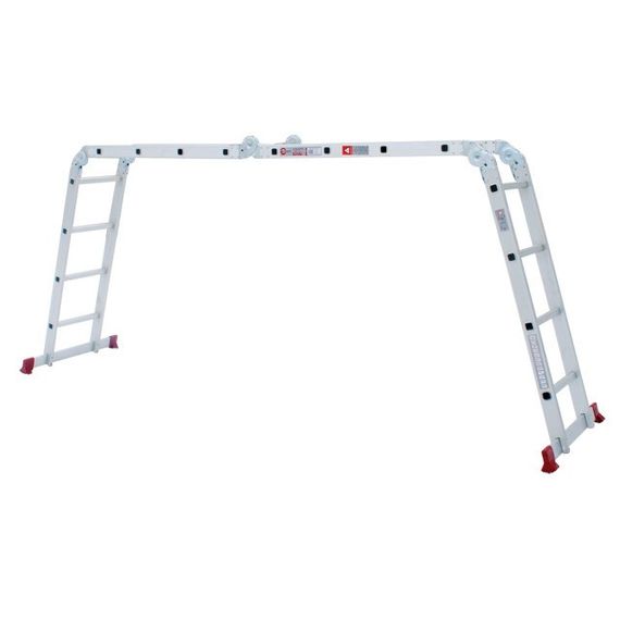 Драбина алюмінієва трансформер 4*4 сход., 4,7 м INTERTOOL LT-0029 | Зображення 8
