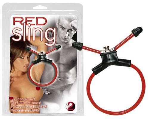 Ерекційне кільце Red Sling Sex Aura