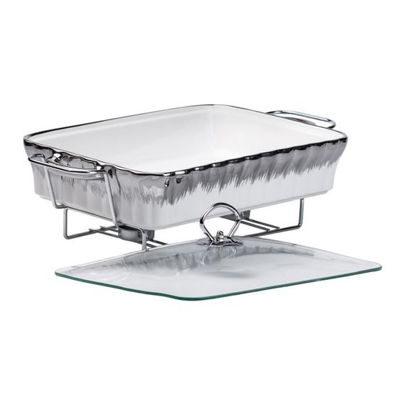 Марміт 2 літри прямокутний керамічний марміт з підігрівом | Зображення 4