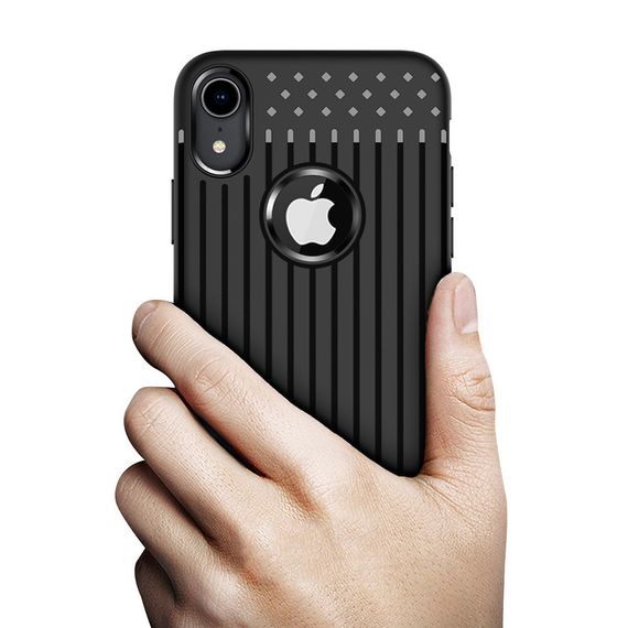 Чехол накладка Primo Shell TPU для Apple iPhone XR - Black | Зображення 2