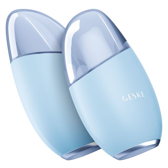 Масажер для обличчя GESKE Cool&Warm Eye and Face Massager 7в1 aquamarine | Зображення 5