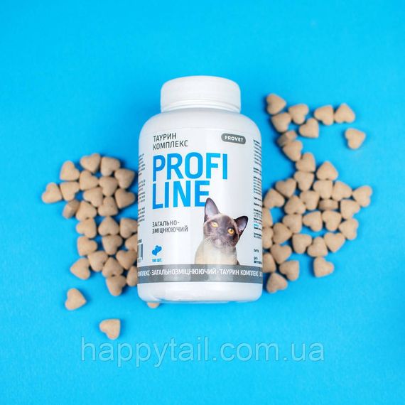 Вітаміни Provet PROFILINE для котів ТАУРИН комплекс 180 таб | Зображення 2