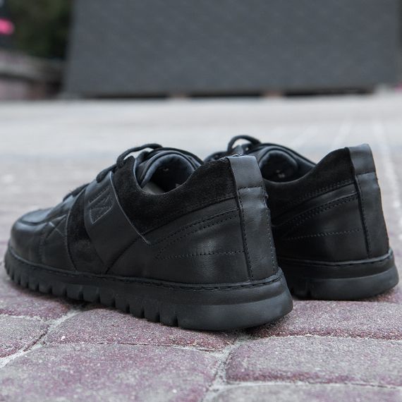 Чорні кросівки на шнурку 41 розмір | Зображення 4