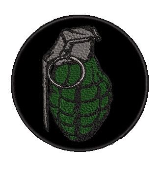 Шеврон граната (Вариант №1)