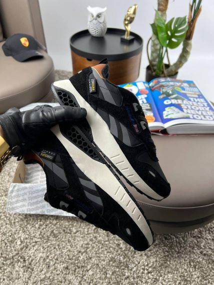 Кросівки R1e1ebok Classic Leather Hexalite Black Grey Beige , В'єтнам 45 28 - 28.5 см | Зображення 6